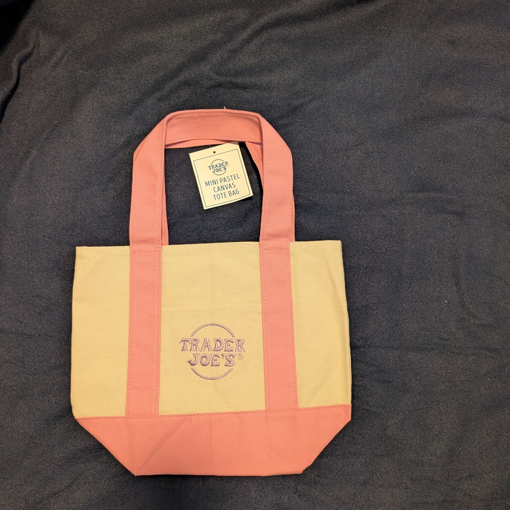Trader Joe's Mini Canvas Tote